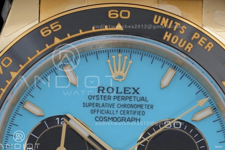 Daytona 1:1 Dial V10 Turquoise 2025 126518 QF (Gain Weight) QF4131 Oyster-flex on Strap Best Edition 1129